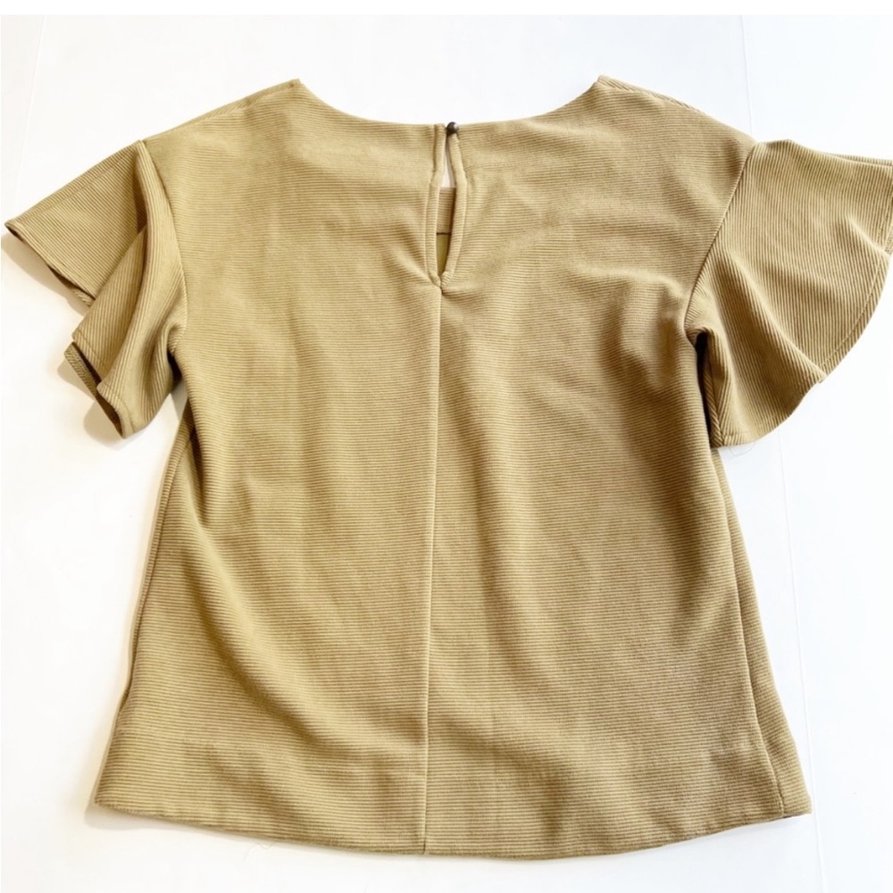 Postmark Anthro Ruffle Sleeve Top - Picture 2 of 4